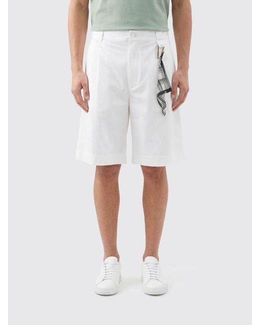 DARKPARK White Denis Shorts for men