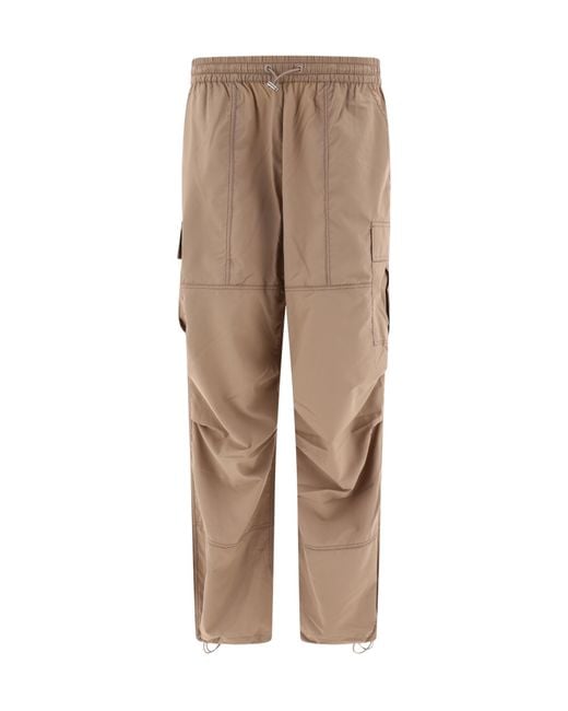 Ugg Natural Drawstring Waist-Edge Casual Pants