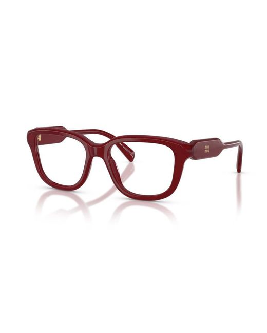 Miu Miu Multicolor Eyewear Rectangle Frame Glasses