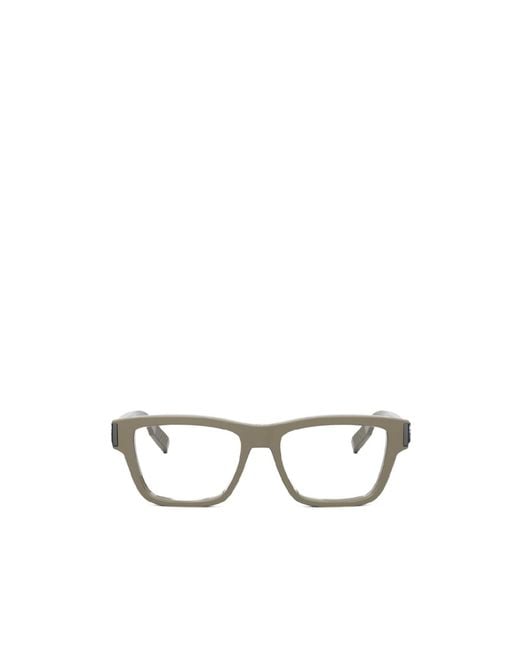 Dior White Full Frame Plain Mirror for men