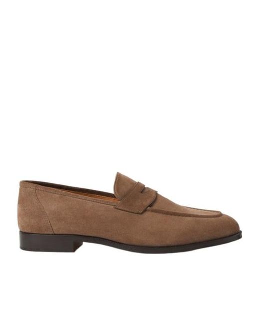 Loro Piana Brown Sergio Loafer for men