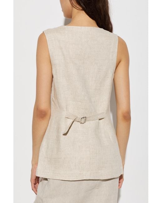 Posse Natural Button-Up Vest