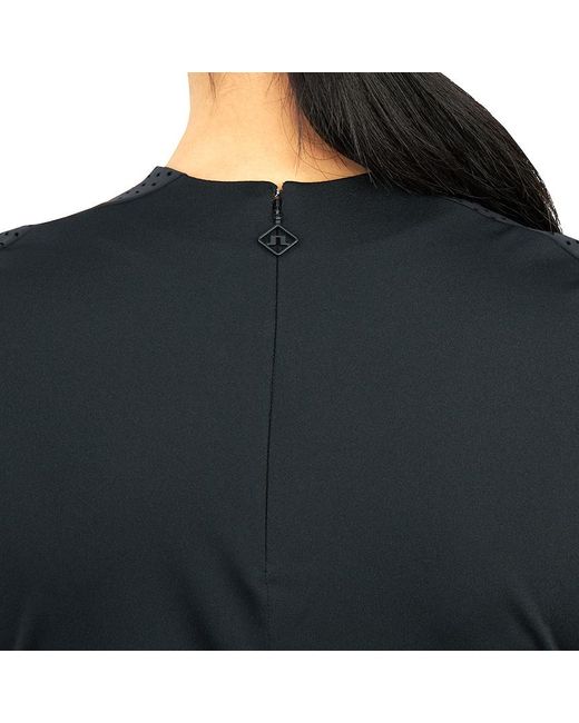 J.Lindeberg Black Short-Sleeved T-Shirt