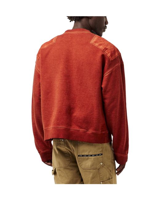 DSquared² Red Crew Sweater for men