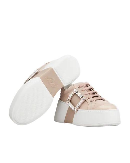 Roger Vivier Multicolor Viv' Skate Sneakers