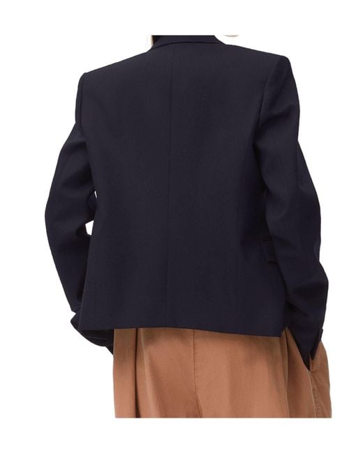 Loewe Blue Short Jacket