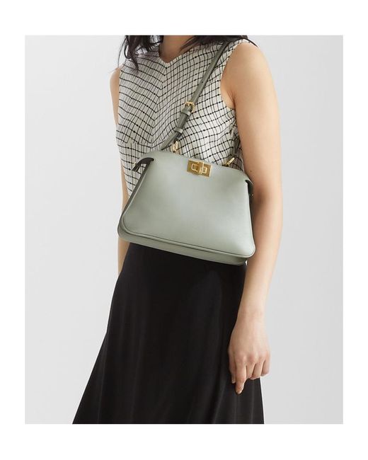 Fendi Multicolor Peekaboo Soft Small Shoulder Bag