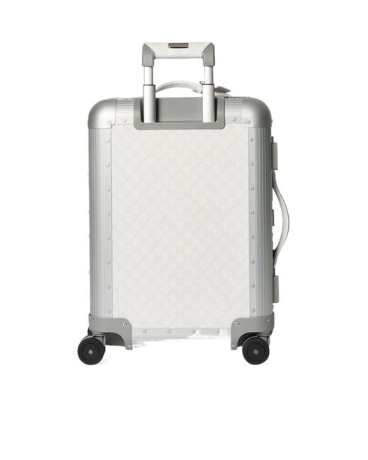 Gucci Gray Porter Cabin Plus Trolley for men