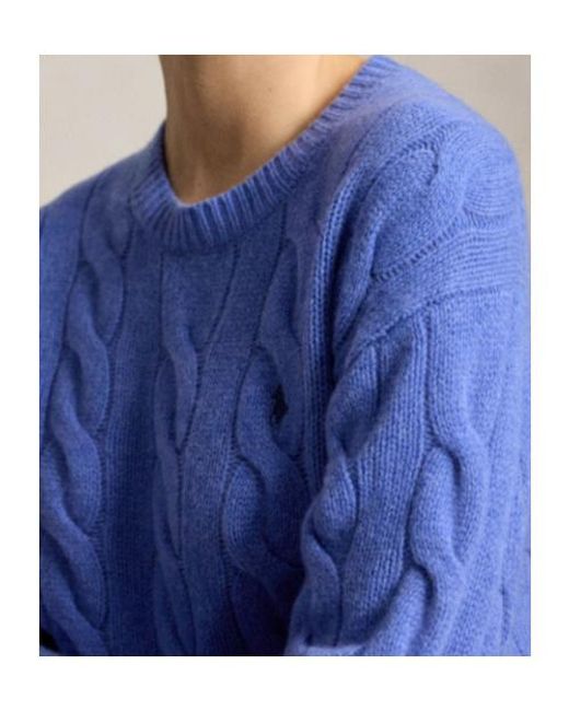 Polo Ralph Lauren Blue Crew-Neck Sweater