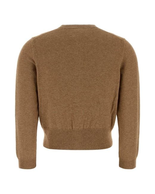 Isabel Marant Brown Isabel Marant Étoile Lona Crewneck Cardigan