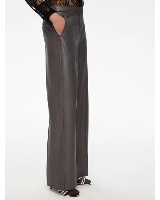 iBlues Gray Lamé Trousers