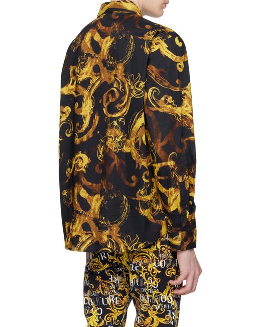 Versace Jeans Multicolor Long-Sleeved Shirt for men