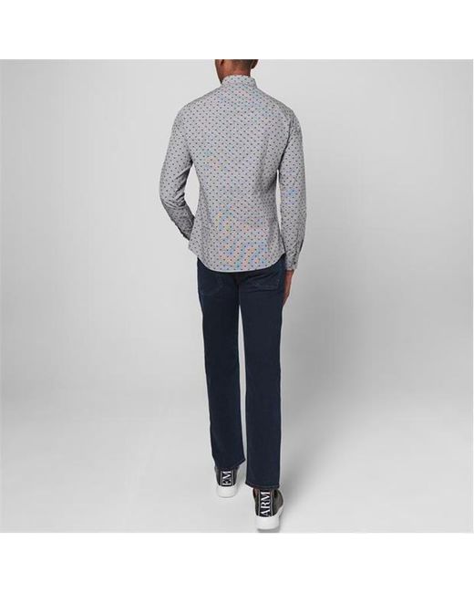 Emporio Armani Blue Logo Jeans for men
