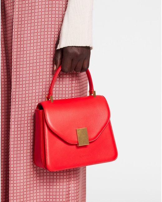 Lanvin Red Concerto Tote Bag