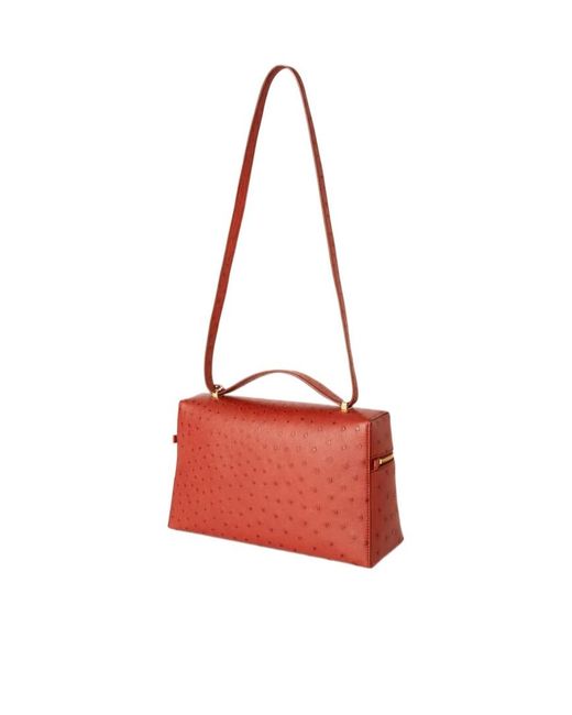 Loro Piana Red Extra Shoulder Bag