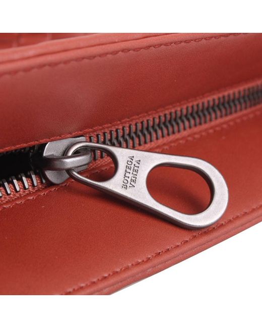Bottega Veneta Red Logo Shoulder Bag for men