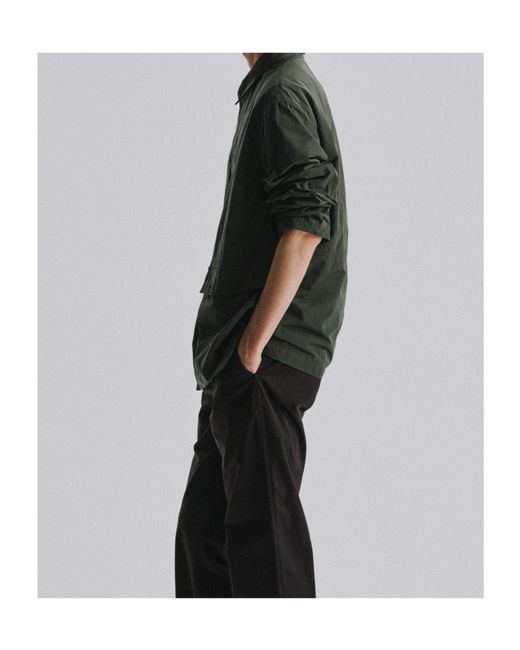 The Row Green Long-Sleeved Casual Jacket for men