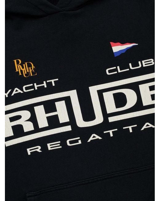 Rhude Blue Long-Sleeved Sweatshirt for men
