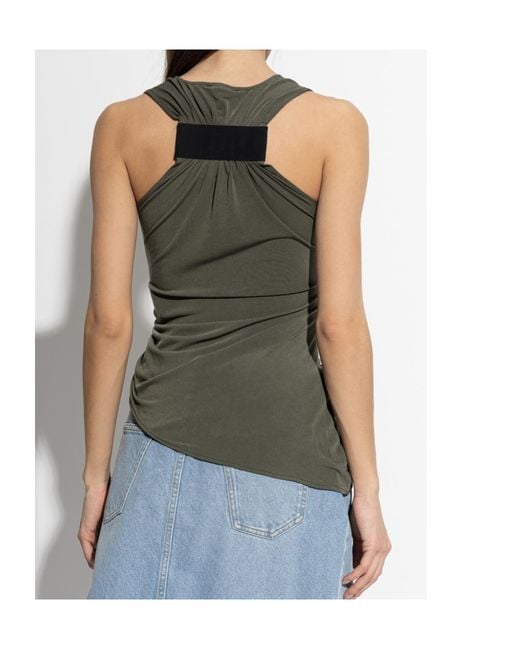 Coperni Green Taped Suspended Vest
