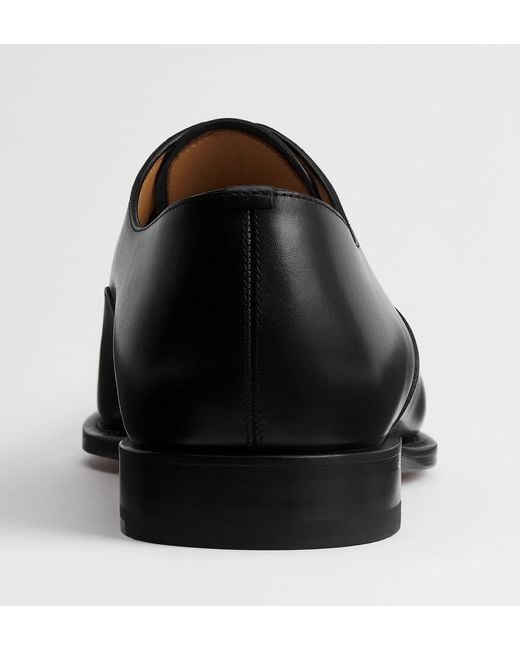 Dior Black Heir Oxford Shoe for men