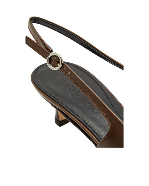 Aeyde Brown Pump Heels