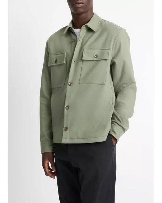 Vince Green Button-Up Shirt for men