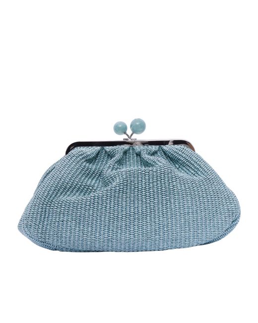 Weekend by Maxmara Blue Medium-Sized Pasticcino Shoulder Bag