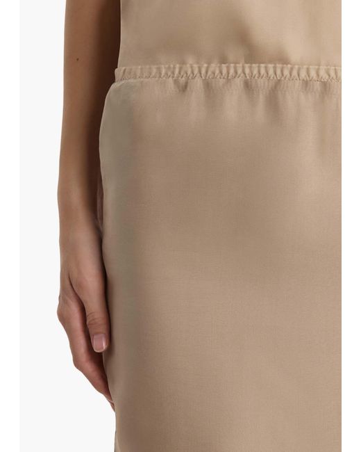 Khaite Natural Syndi Skirt