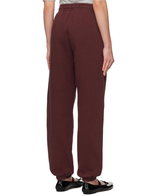Anine Bing Purple Karter Jogger Pants