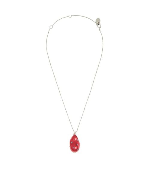Marni White Pendant Necklaces