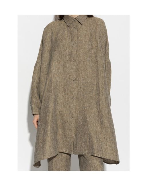 Officine Generale Natural Officine Générale Eren Oversized Shirt