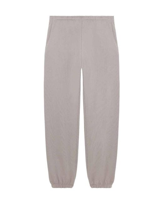 1989 STUDIO Gray Elastic Waist Sports Pants for men