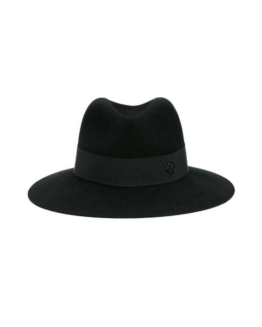 Maison Michel Black Henrietta Fedora
