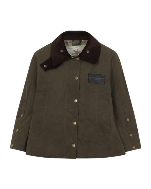 Barbour Brown Long-Sleeved Double-Sided Casual Jacket