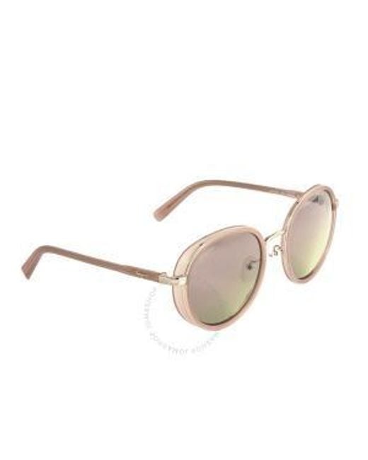 Ferragamo Metallic Logo Sunglasses