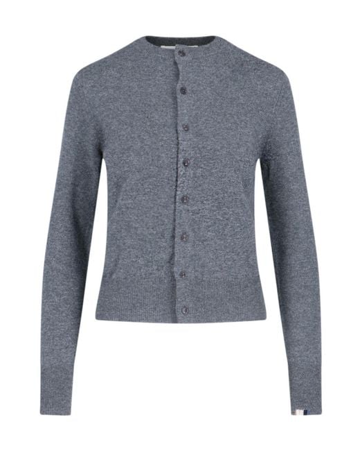 Extreme Cashmere Blue N300 Little 2 Knitted Cardigan
