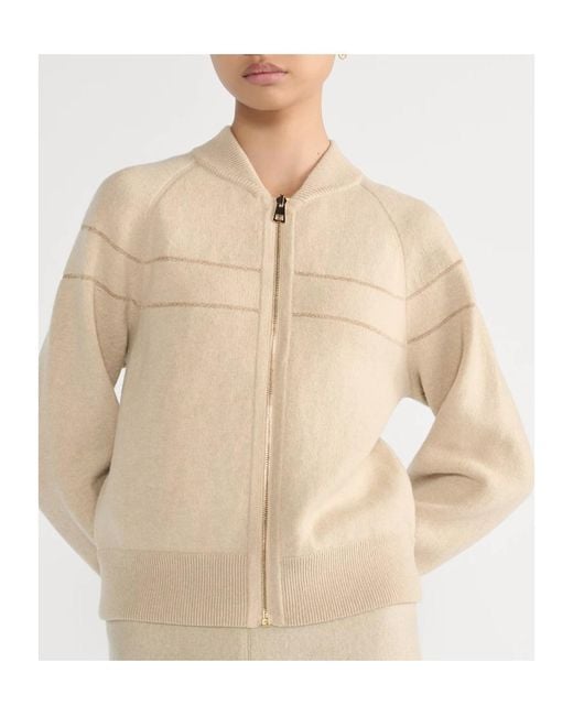 Dior White Double-Sided Zipper Cardigan