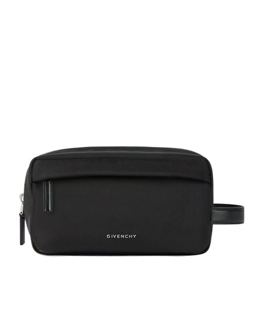 Givenchy Black U Backpack Toilet Pouch for men