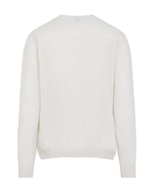 Etro White Long Sleeved Jumper for men