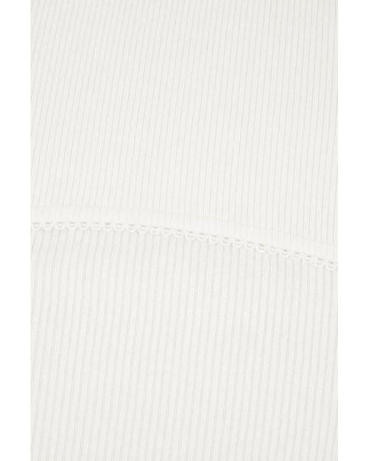 Alaïa White Crew Neck T-Shirt
