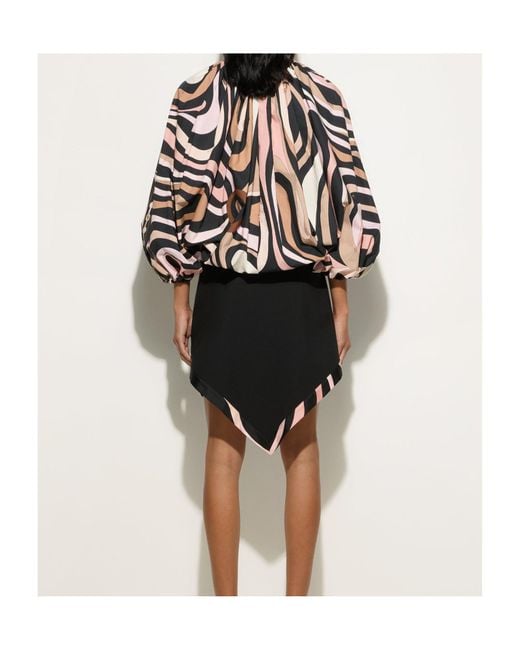 Emilio Pucci Black Printed Sweatshirt