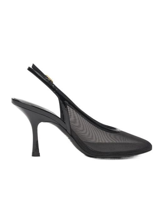 Stuart Weitzman Metallic Bareitall Slingback 85