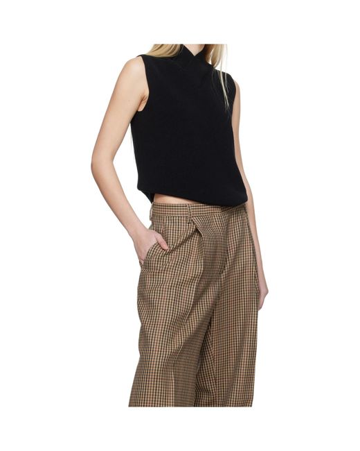 Studio Nicholson Black Sleeveless Jacket