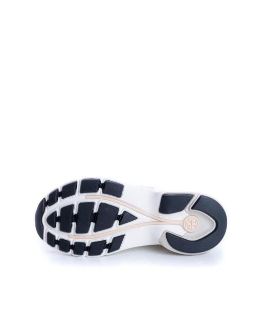 Tory Burch White Good Luck Low-Top Sneakers