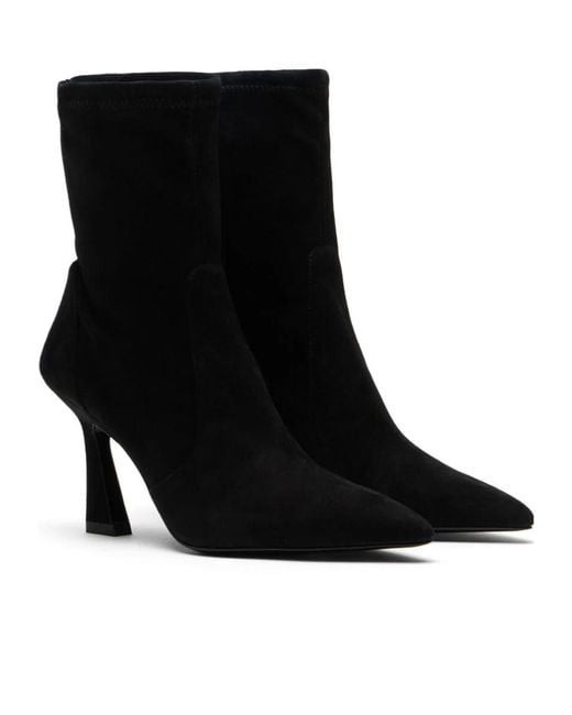 Stuart Weitzman Black Vinnie Bootie 85