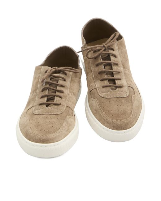 Common Projects Brown Bball Slim Deconstructed Sneakers for men
