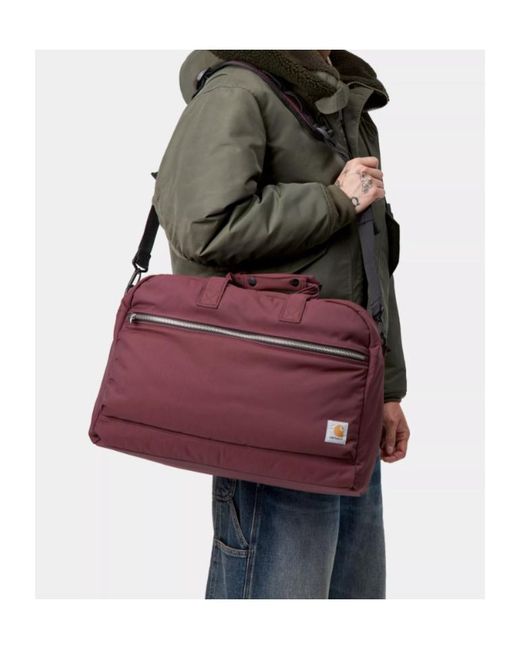Carhartt Purple Leroy Weekend Bag for men