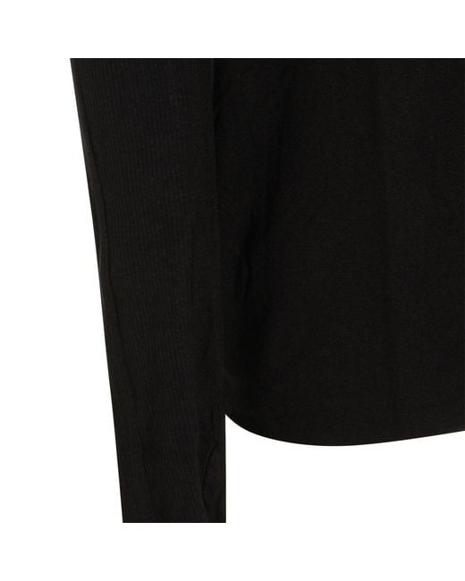Thom Krom Black Long Sleeve T-Shirt for men
