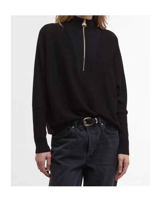 Barbour Blue Lola Knit Jumper