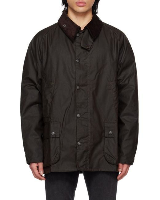 Barbour Black Long-Sleeved Casual Jacket for men